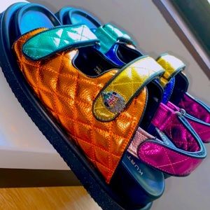 Kurt Geiger Orson Quilted Sandal